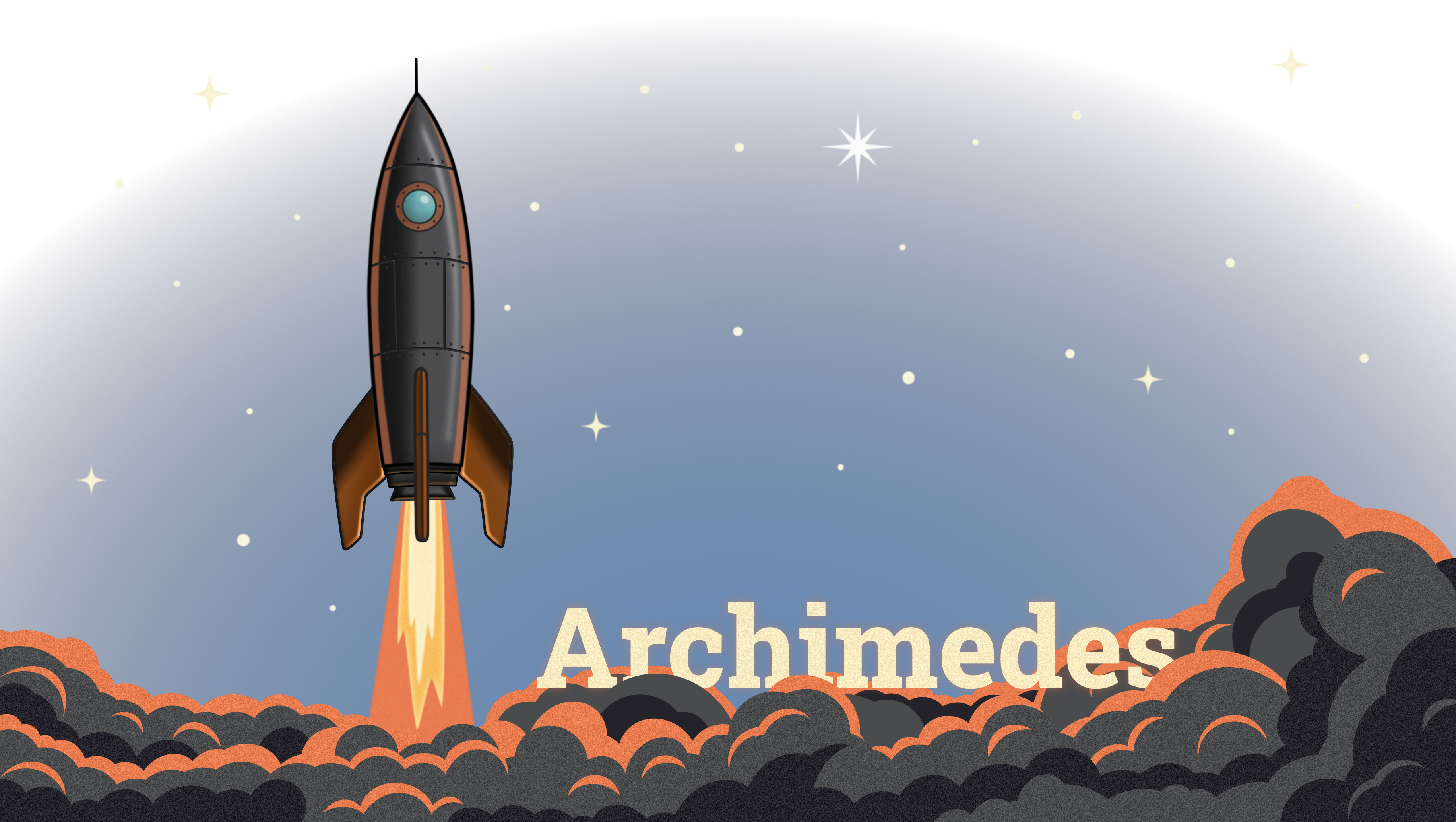 Archimedes Rocket Logo